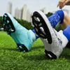 Men's Soccer Shoes Kids Football Ankle Boots Children Soccer Training Sneakers Outdoor Football Cleats Size 31-48