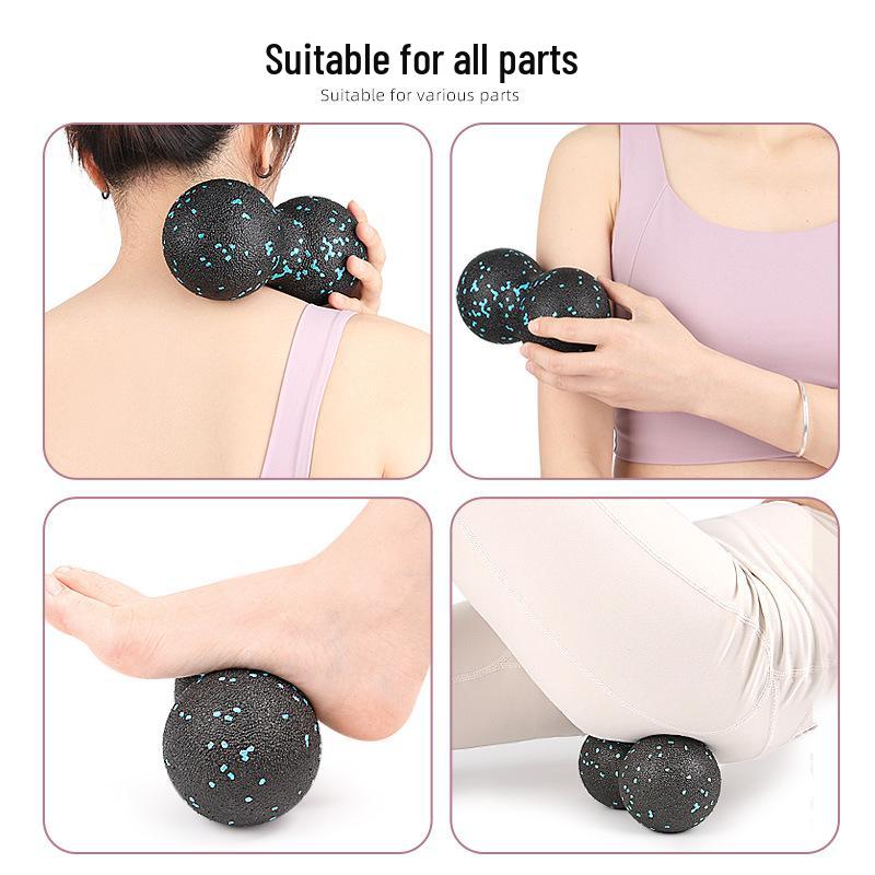 EPP Fascia Peanut Ball Massager for Yoga, Muscle Relaxation, Balance, and Foot Massage