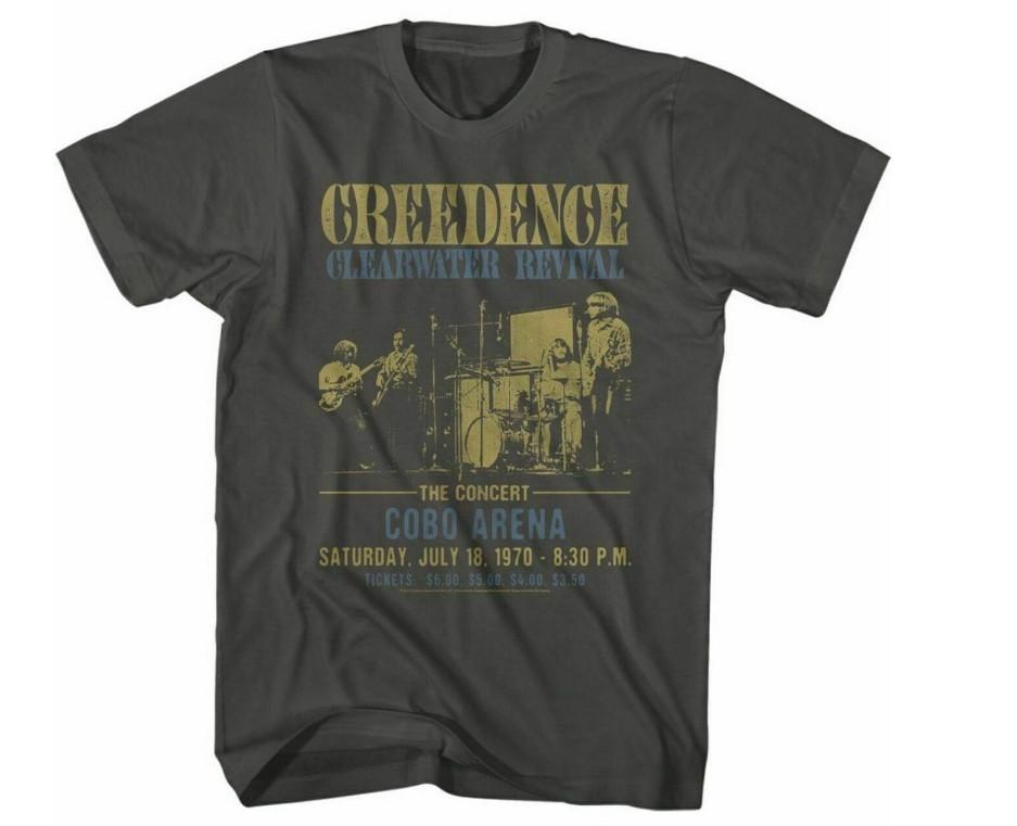 

Creedence Clearwater Revival Vintage Concert T-shirt Tee S-2345XL Unisex T-Shirt M
