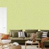 Checkerboard Wallpaper Yellow, Cream, White and Beige for Living Room and Bedroom 50x1000