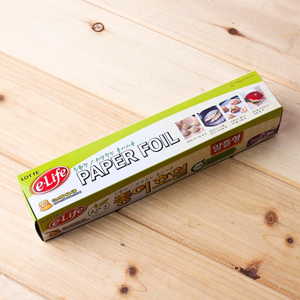 Lotte Papierfolie Wirtschaftstyp (25cmx20M) Runde Papierfolie