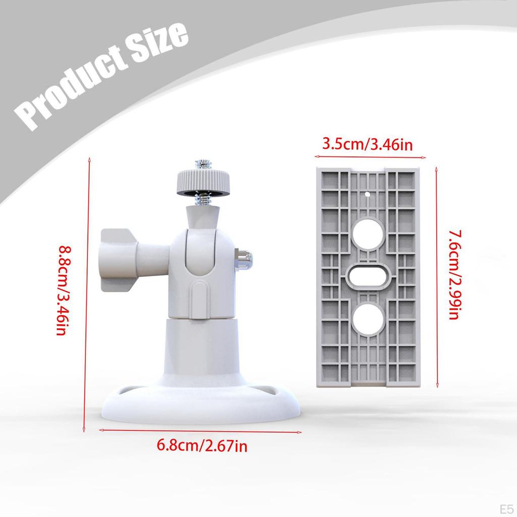 Camera Mount Bracket Security Adjustable Sturdy Metal Quick Installation Suitable