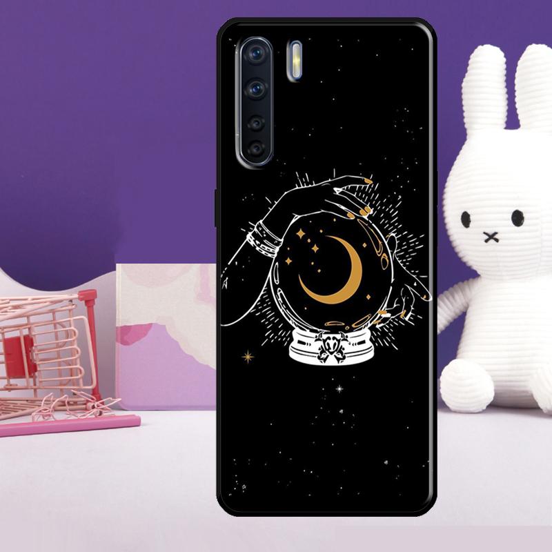 Mondhexe Hexen-Mystery-Totem-Hülle Für Oppo A5 Pro A15 A17 A57 A77 A18 A38 A58 A78 A98 A94 A74 A54 A40 A60 A80 A16 A76 A96