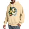 Men's Hooded Sweatshirt, Contrasting Color Sweatshirt, Sports   Casual Jacket