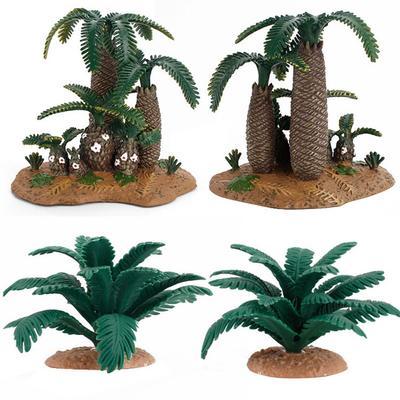 Miniature Trees Jurassic Period Plants Bush Scene Model Micro Landscape Dollhouse Fairy Garden Decoration Layout Kids Toys Gifts