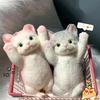 Squishy Cute Flocking Cat Stress Relief Toy, Extra Large Sensory Fidget Toys For Kids Adults Anxiety Relaxation, Squeeze Gift