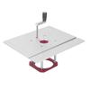 0‑54mm Router Table Lifting Base with Handle Aluminum Alloy Woodworking Flip Board for 64‑65mm Trimming Machine