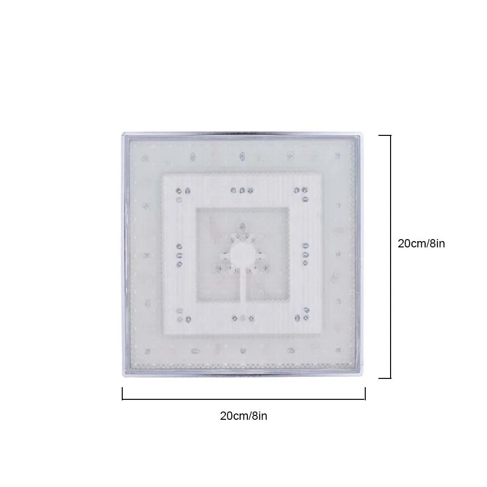 LED-Regenduschkopf Hochdruck-Duschkopf Wassersparend Automatischer Farbwechsel Temperatursensor Duschen für Badezimmer