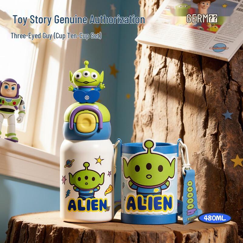 Germ Toy Story Kids Insulated Dual-Drink Water Bottle