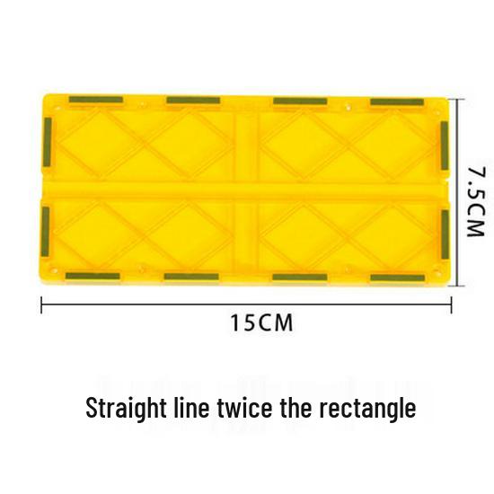 Colorful Magnetic Tiles and Car Race Track Set for Kids