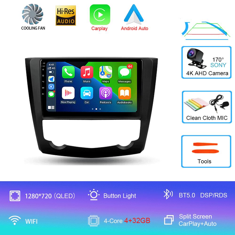 

Автомобильное радио Android 14 для Renault Kadjar 2015 - 2019 Навигация GPS Мультимедиа Видеоплеер Стерео Wi-Fi+4G Carplay авто 2 DIN DVD