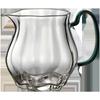 200ml Japanese Tea Fair Cup - Glass Serving Pitcher for Kung Fu Tea Ceremony