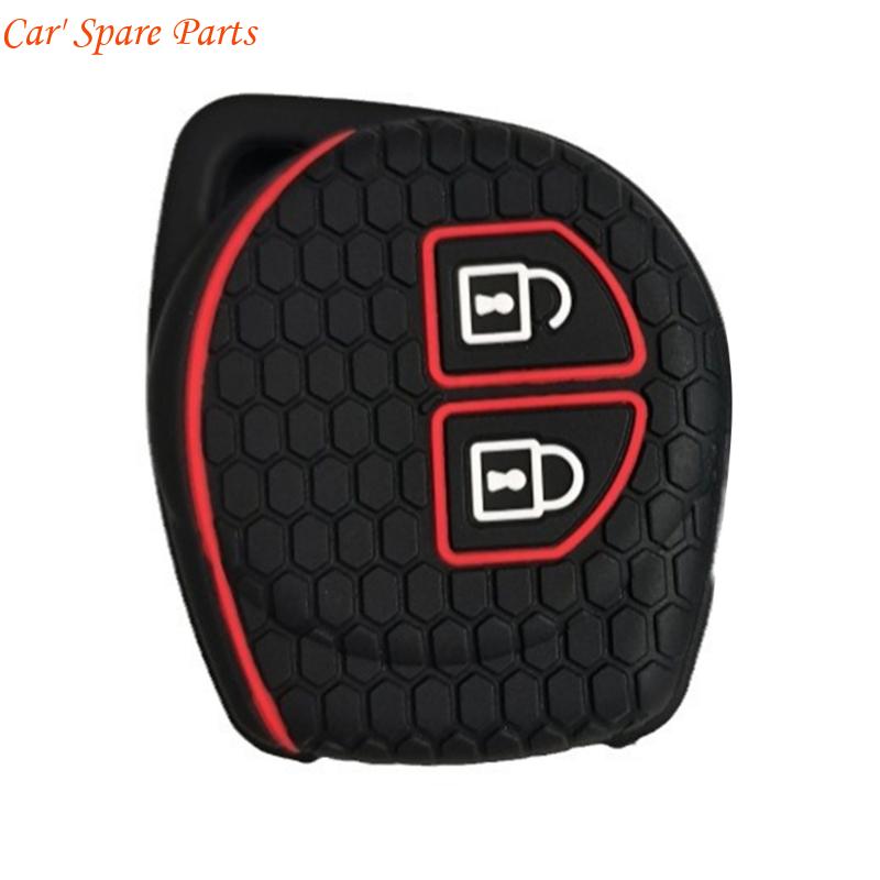 Y4UA Silicone Keyless Entry Remote Control Keys Cover Case Protector Replacements Auto Remote Case 2 Buttons