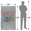 Justice League America Line Up Soft Touch Blanket