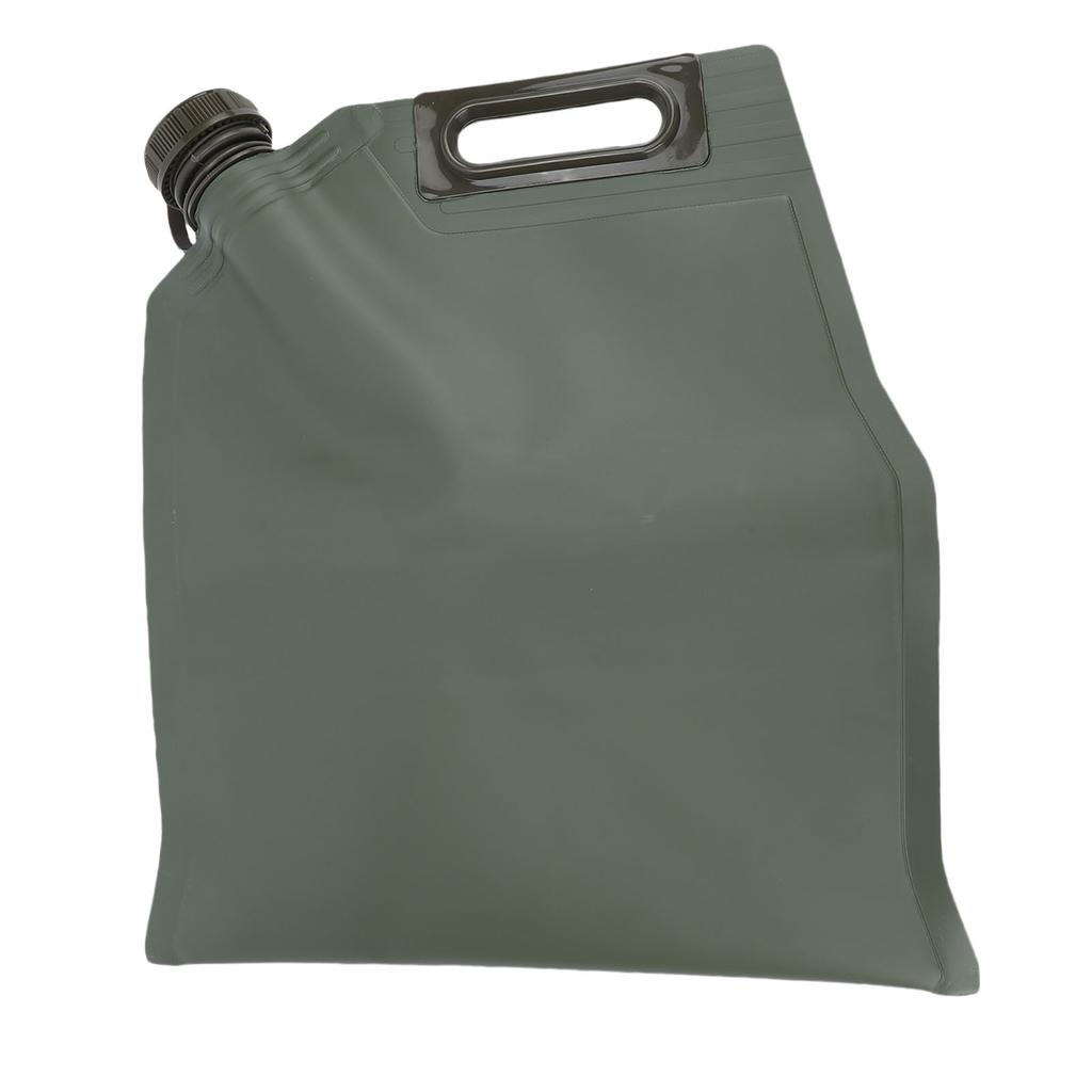 Gas Bladder TPU Leakproof Portable Handheld Gas Container Foldable Vehicle Oil Transfer Bag for Drivers Motorcycles SUVs Road Trips Green