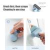 Mirror Cleaning Wiper T-shaped Design Small Efficient Squeegee Shower Door Wiper with Multifunction Suction Cup