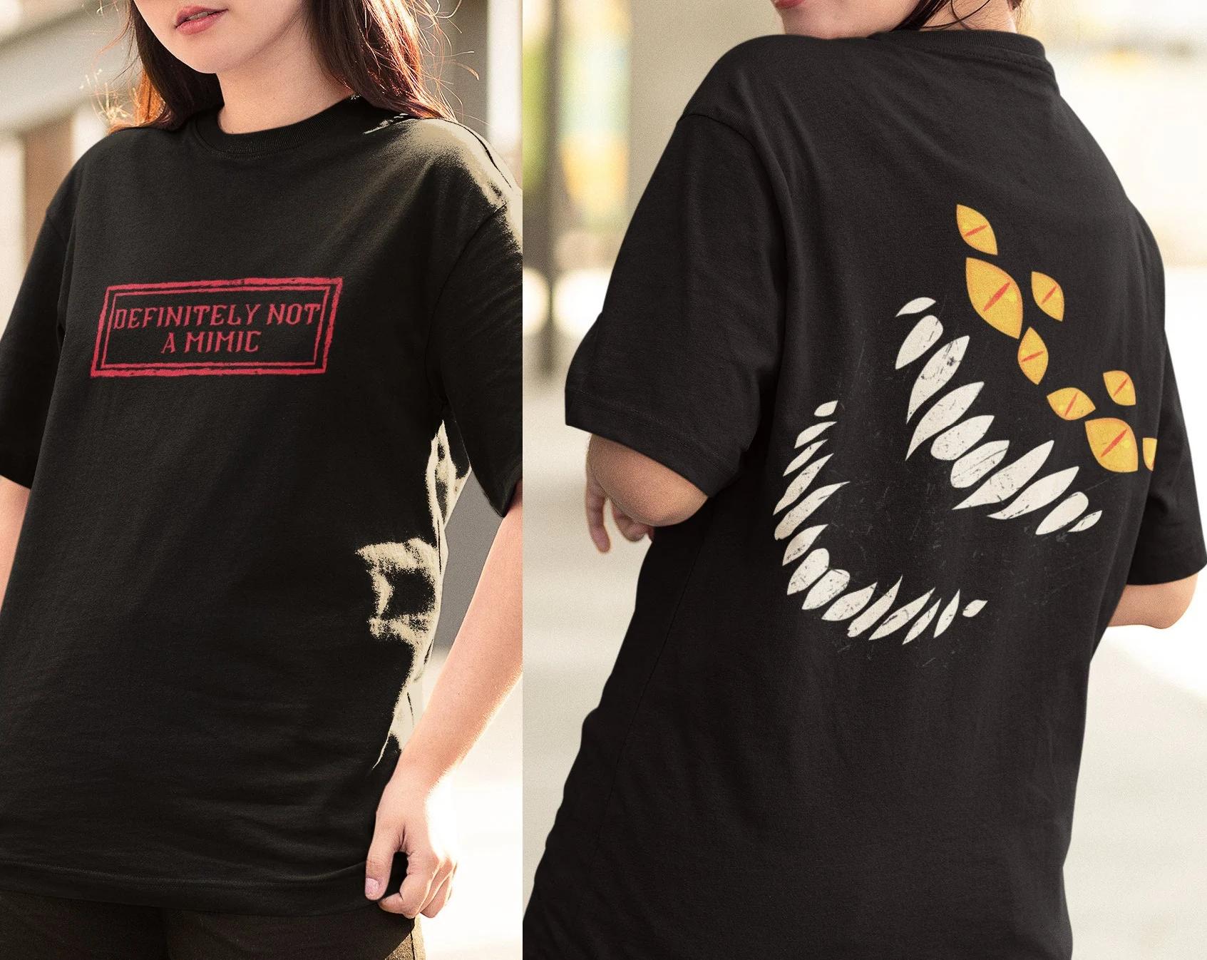

The Mimetic Monsterthemed Tshirt Is Definitely Not A Mimetic Monsterthemed Gift or A Roleplaying Gamethemed Tshirt S
