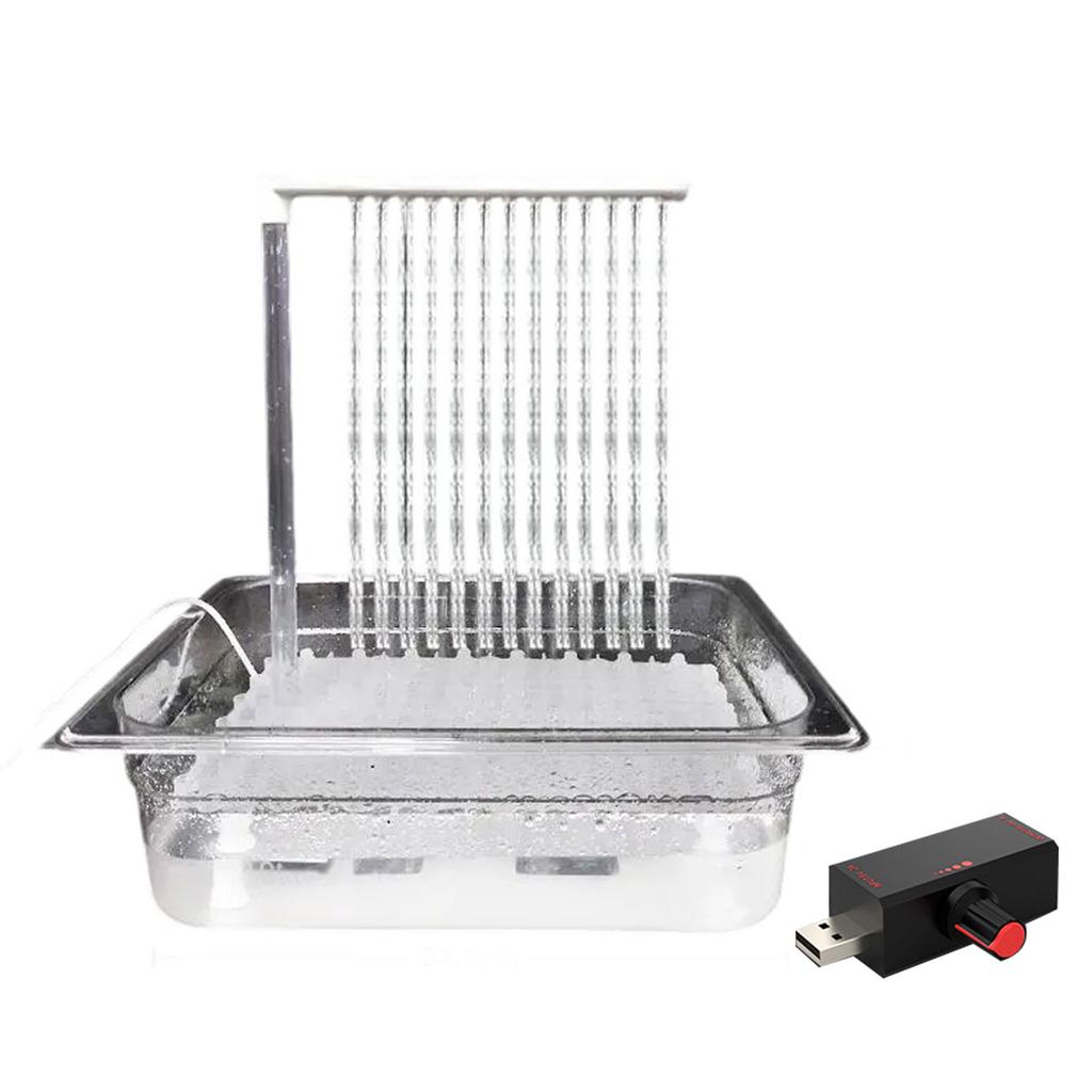 Automatic Bird Bathhouse Bathtub Parrots Shower Box with Multiple Tap Shower Multifunctional Bird Bathtub