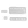 4pcs Silicone Material Pencil Storage Rack Mold Desktop Organizer Mold  For DIY Crafts