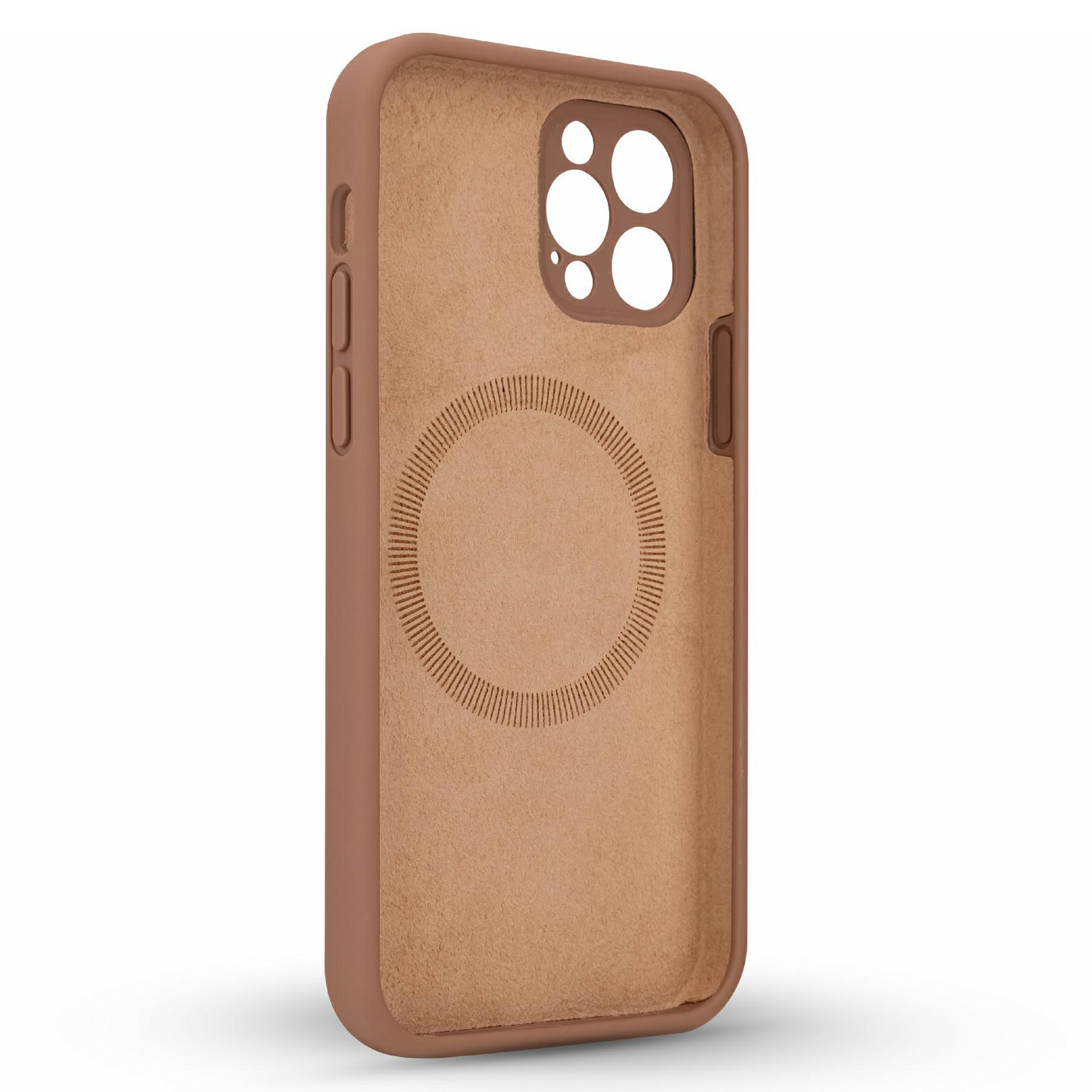 

Рідкий силіконовий чохол SIMPLY ROAR для iPhone 15 Pro, сумісний з MagSafe та мобільним телефоном White