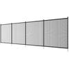 Pool Fence 4 X 48 FT Removable Pool Fences for Inground Pools Outdoor