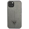 Guess Guhcp14Spsatlg Iphone 14 / 15 / 13 6.1 Srebrny/Silver Hardcase Saffianotriangle Logo
