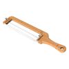 Sourdough Bread Slicer Bow Saw Cutter Double-sided Blades Precision Slicing Tool for Homemade Bread Bagels Fruits Vegetables