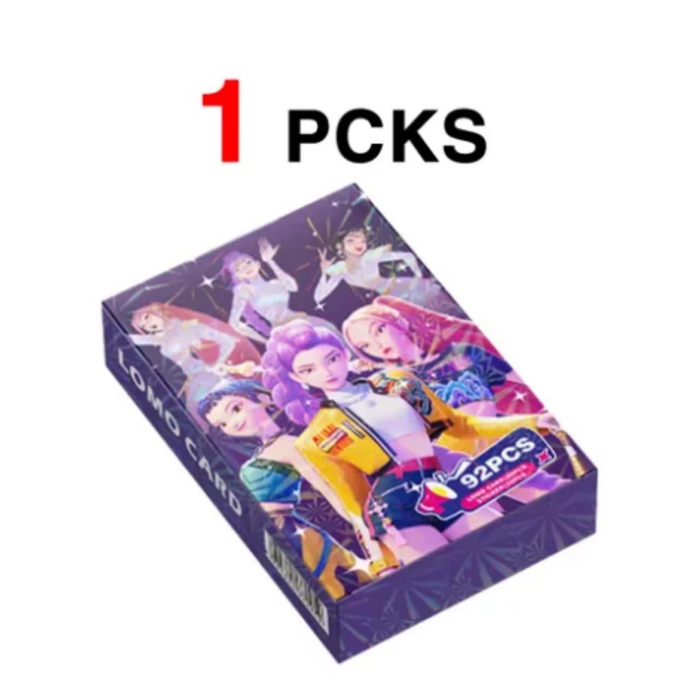 1 Box Kpop Laser Card Anime Figure Collectible Cards for Boys Girls Fashion LOMO Small Cards for Fans Birthday Gifts