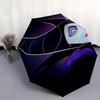 Maleficent, Villain Themed Automatic Opening and Closing Umbrella, Brightly Colored 8-rib Portable Umbrella, Suitable for Men and Women, A P