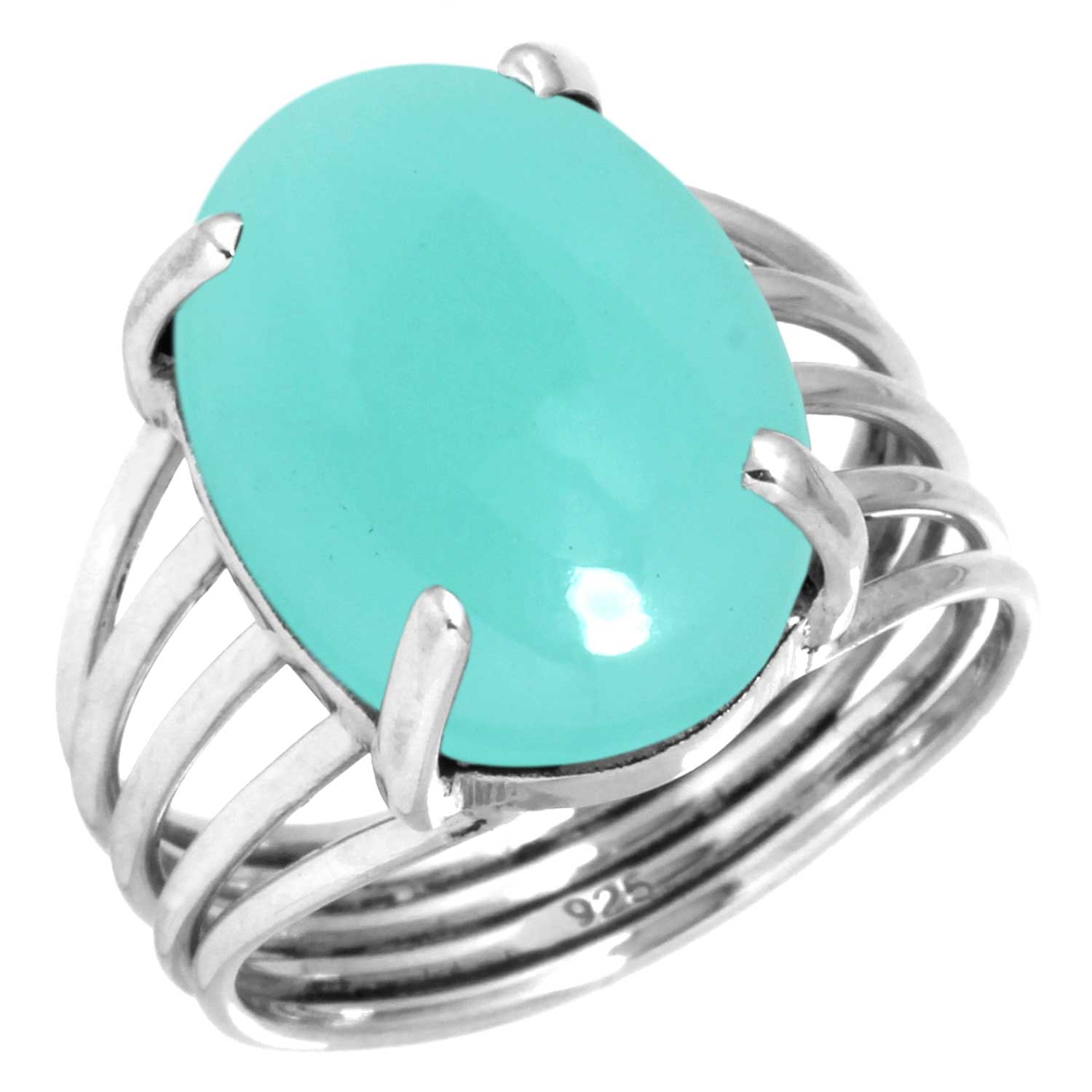 

Кольцо из стерлингового серебра 925 пробы с драгоценными камнями, ювелирные изделия ручной работы, подарок на День дружбы, аквамариновый халцедон, ракушка-ушка, синий солнечный камень, лабрадорит, пренит 6