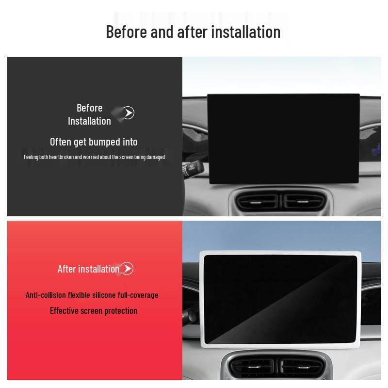 Silicone Case & Anti-Collision Protector for Geely Xingyuan Navigation Screen
