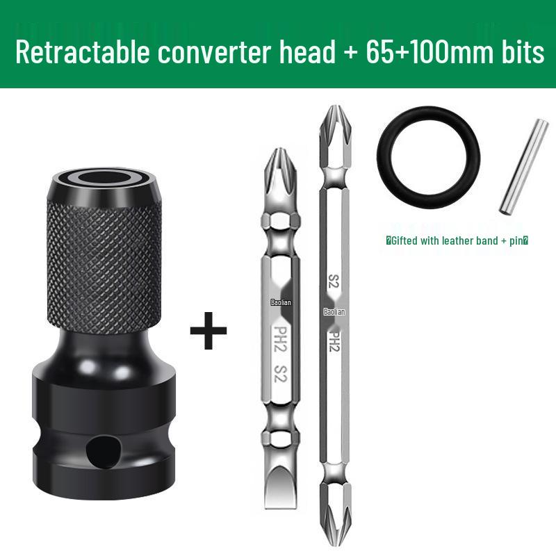 Electric Drill Conversion Kit: Multifunctional Wrench Socket and Chuck Accessories Set