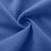 European & American Cotton Linen Casual Pants with Elastic Waist and Pockets, 7/8 Length, Pure Color.