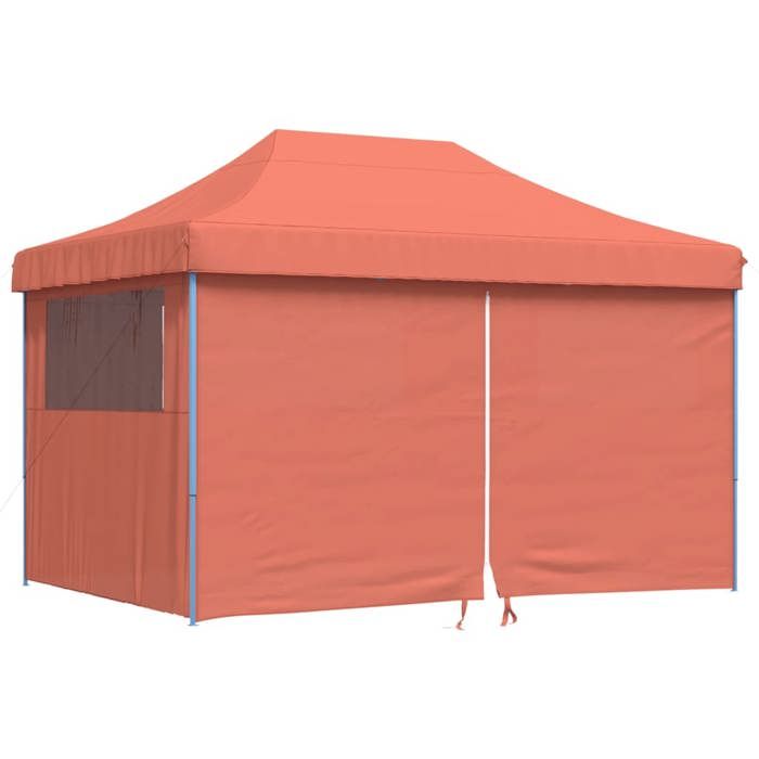 VidaXL Collapsible Pop-Up Party Tent with 4 Sidewalls, Tent, Awning Tent, Gazebo Awning 4005029