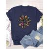 Cross-border European and American Clothing Round Neck Pocket Short-sleeved Casual Loose Top Bottoming Short-sleeved T-shir