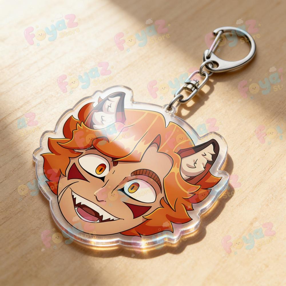Anime YKMET Keychain Accessories Bag Keyrings Jewelry Manga Fans Gifts