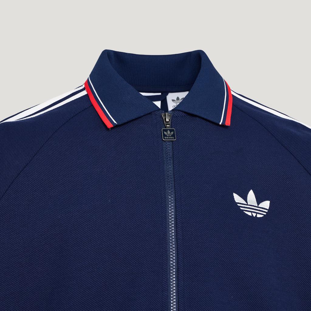 Adidas Originals Track Top Coach Three Stripe Loose Fit Zip Long Sleeve Jacket Men Jackets KV8864