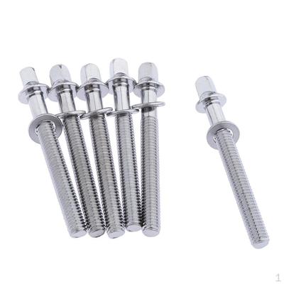 6 tiranti cromati per batteria da 50 mm per accessorio di riparazione Tom Bass