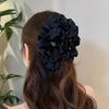 Luxury Starry Sky Rhinestone Bow Hair Clip - Volumizing Shark Clip Accessory