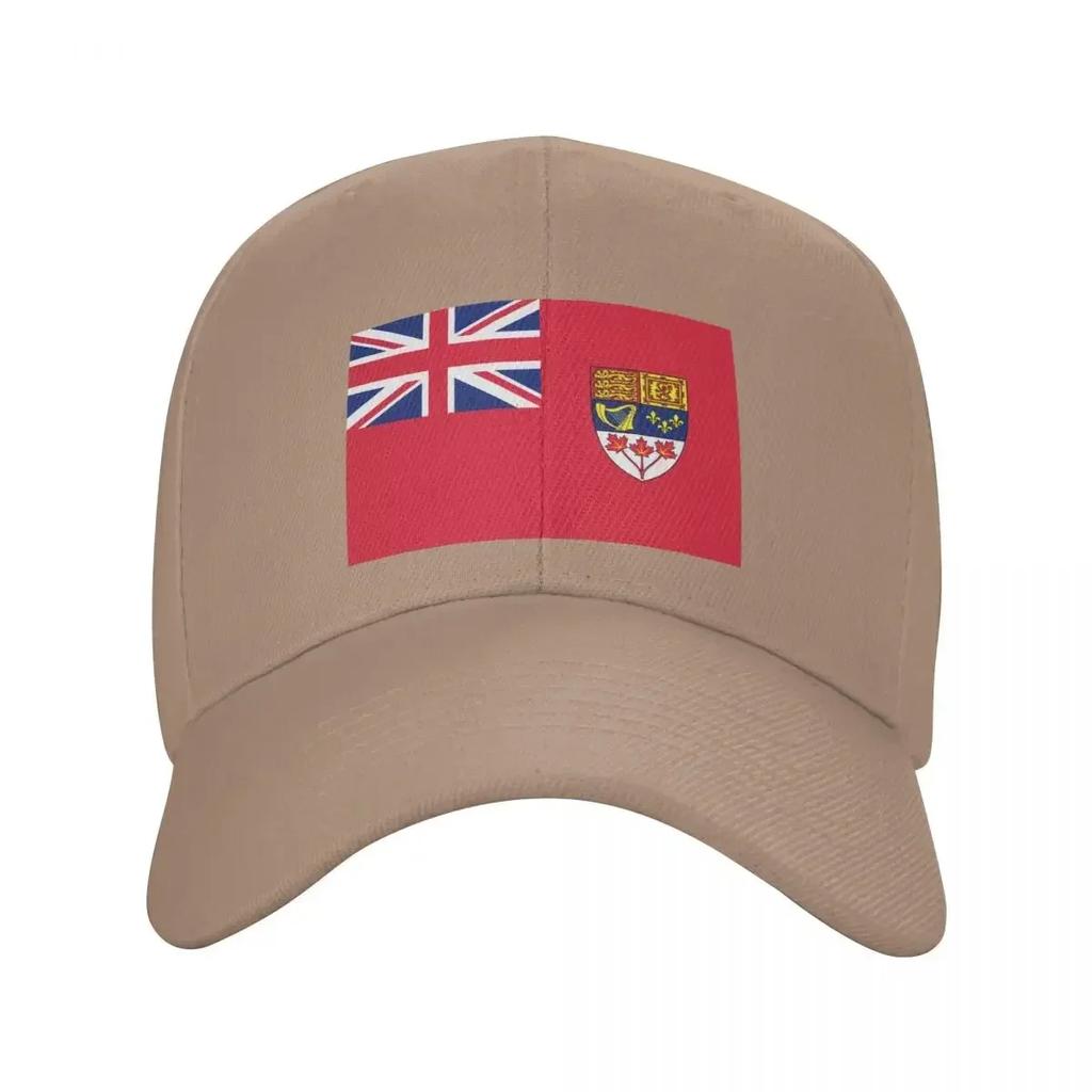 Canada Red Ensign Flag Vintage Canadian Symbol HD High Quality Online Store Baseball Cap Birthday Elegant Women's Hats Men's