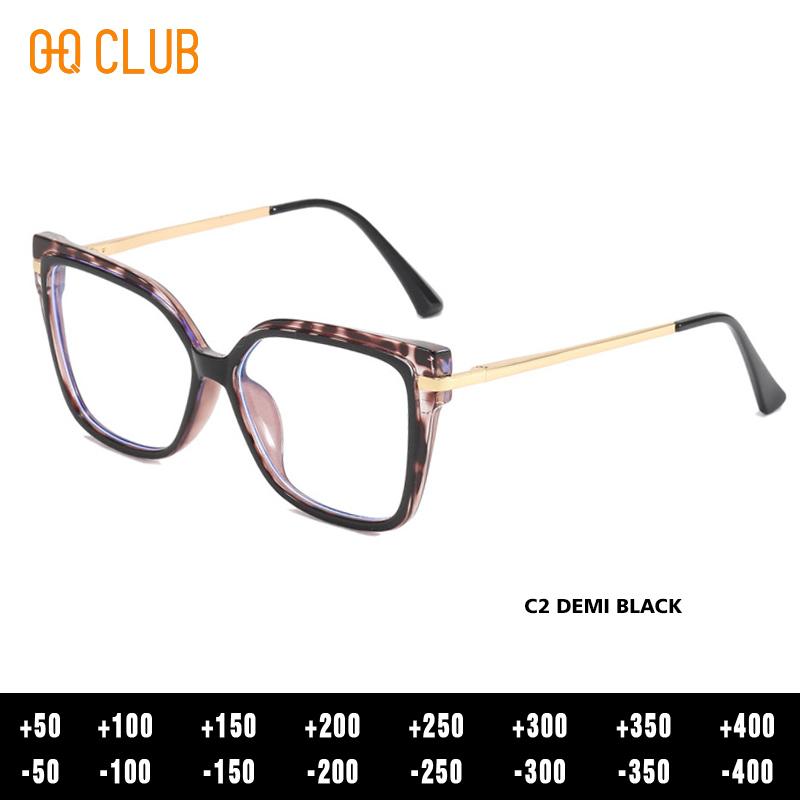 

O-Q CLUB Женские Очки для Чтения Мужские Высококачественные Квадратные Очки Для Женщины Оригинальные Прозрачные Линзы Синий Свет Линзы Мужчина 0