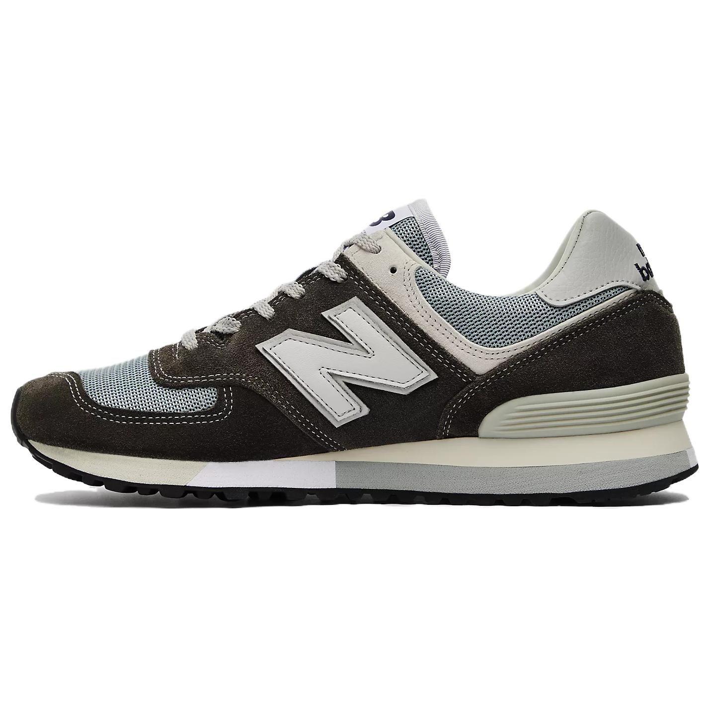 

New Balance 576 Made in England, 35-летие — кроссовки унисекс из слоновой кожи Green Stormy-Sea 420-U OU576AGG 37.5