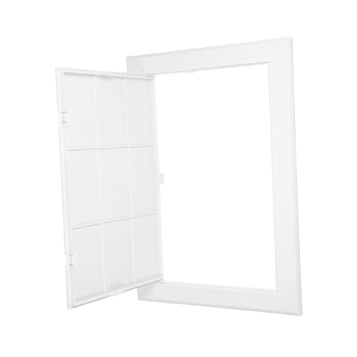 POPETPOP Multi-Function Dustproof Inspection Door Cover for Drywall, Electrical Panel Cover, Plastic Access Panel, Ceiling Hole Cover, Plumbing Wall A