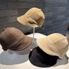 Baseball Hat Solid Color Velvet Lining Adjustable Women Hat Ear Protection Design Outdoor Winter Hat