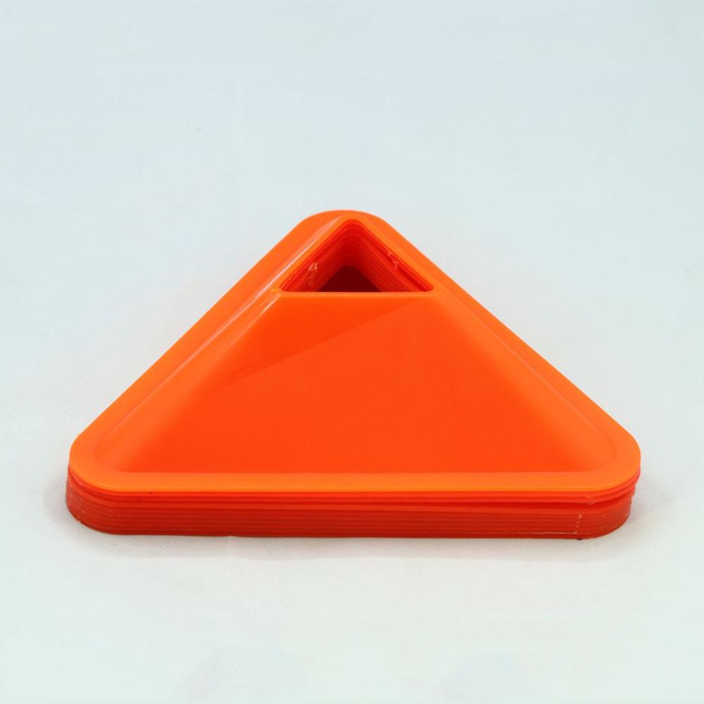 10/70 Pcs Triangle Football Training Cones Soccer Ball Practice Field Marking Sports Agility Training Discs Football Equipment
