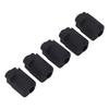 5 Pcs 3D Printer Hotend Silicone Sock Black High Temperature Resistant Thermal Insulation Anti