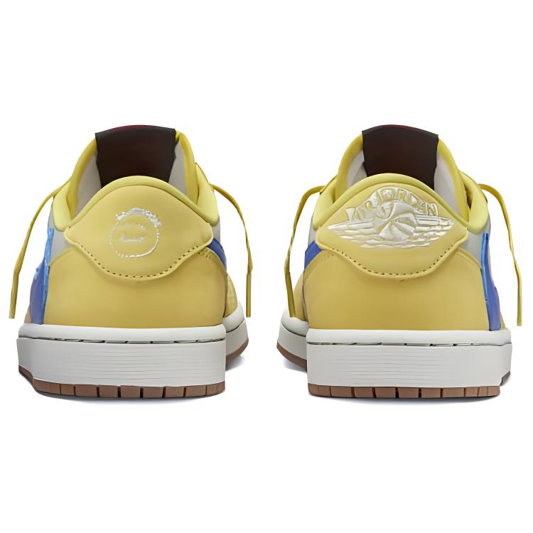 New Jordan 1 Retro Low OG SP Travis Scott Canary Women's DZ4137-700