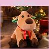 Adorable Christmas Reindeer Plush Toy Cuddly Stuffed Animal For Festive Holiday Cheer