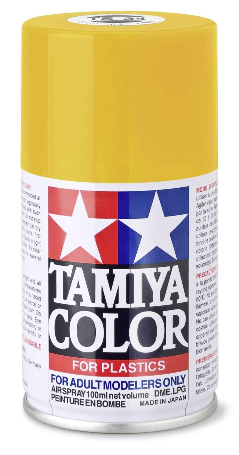 

Tamiya Spray Camel Yellow 85034 No.34 TS-34