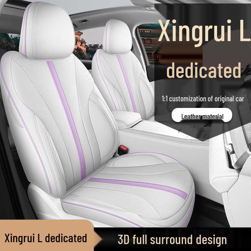 Custom Leather Car Seat Covers for Xingrui L - 24 Models, Five-Seater, All-Season Fit